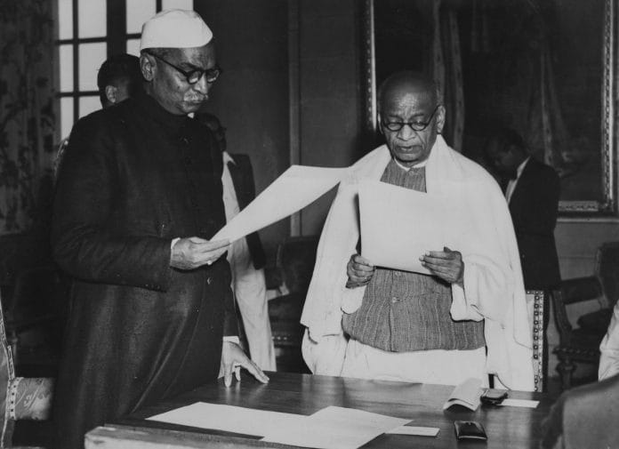 Rajendra Prasad And Sardar Vallabhbhai Patel