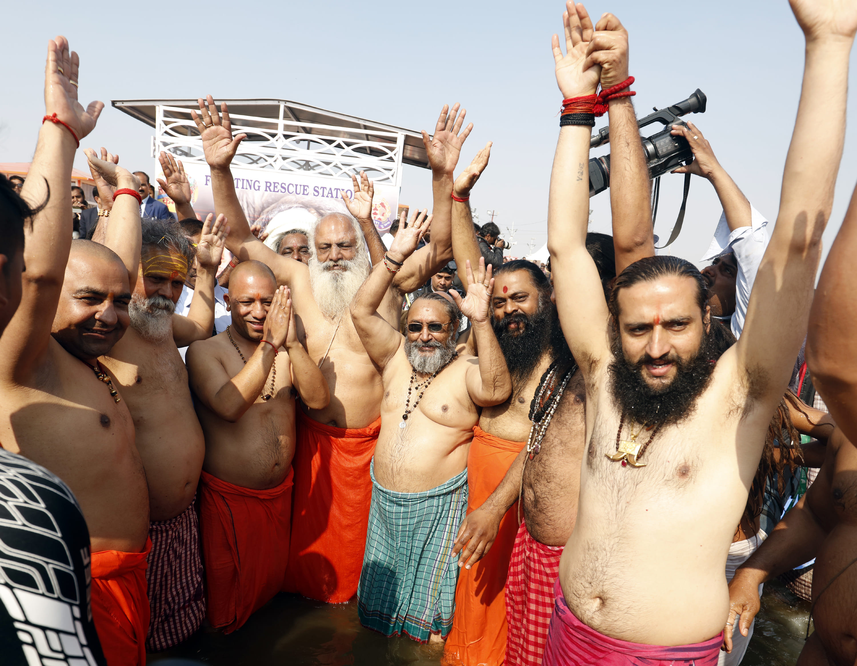 yogi at kumbh