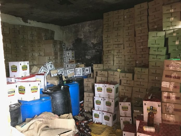 News on illegal liquor