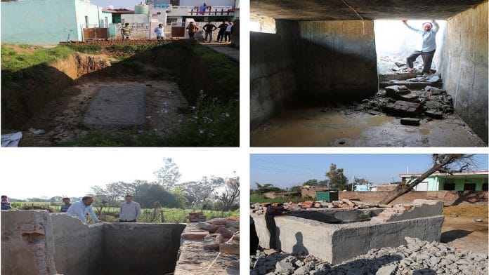 newly made bunker at loc