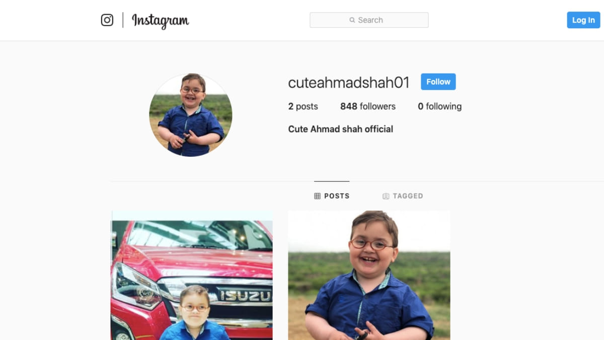 ahmad instagram page