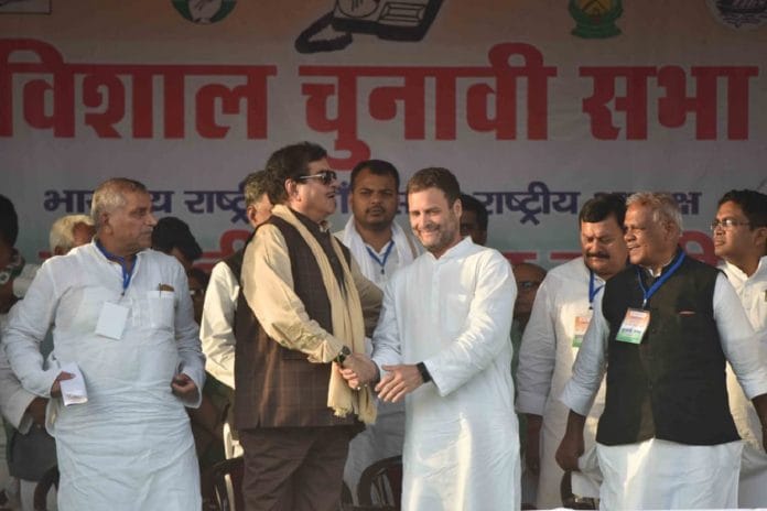 rahul gandhi-shatrughan sinha