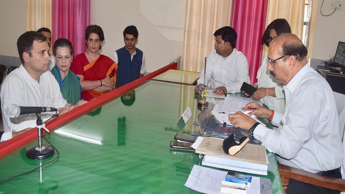 news on rahul nomination