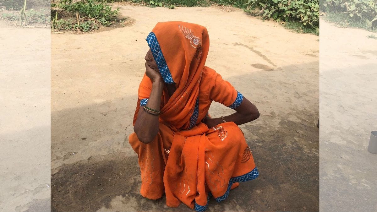 पीड़िता की मां | तस्वीर- ज्योति यादव