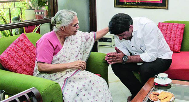 manoj tiwari with shiela