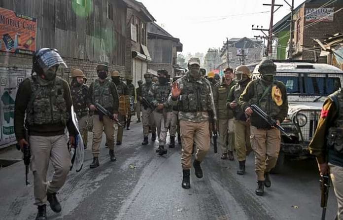 SRINAGAR-SECURITY- PERSONAL-PTI
