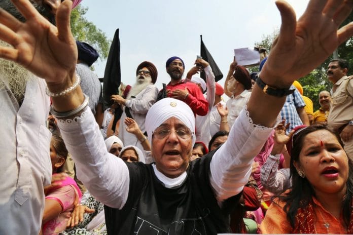 sikh-protest