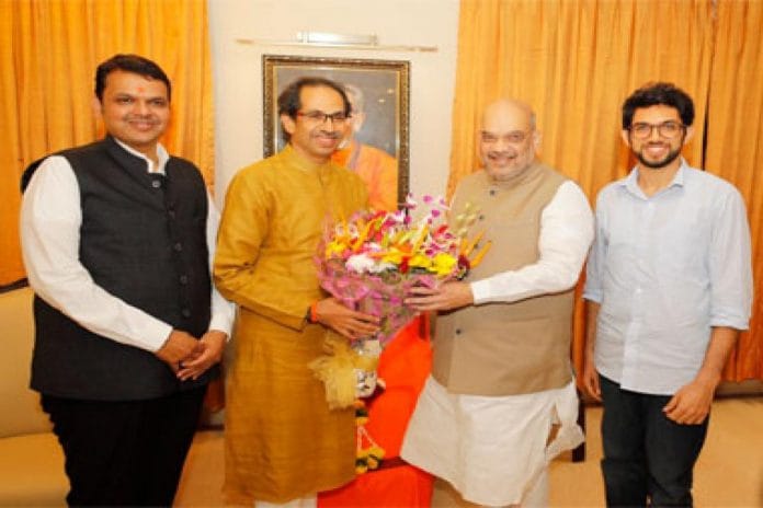 Devendra-Uddhav-Amit-shah