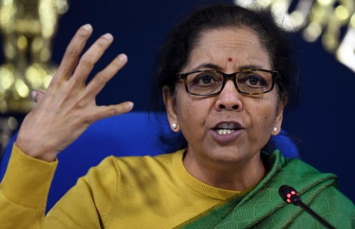 केंद्रीय वित्त मंत्री निर्मला सीतारमण/ फाइल फोटो/एएनआई