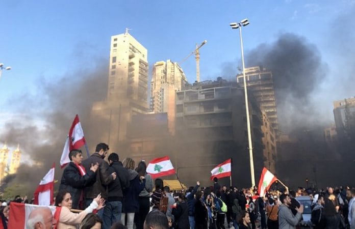 news on lebanon protest