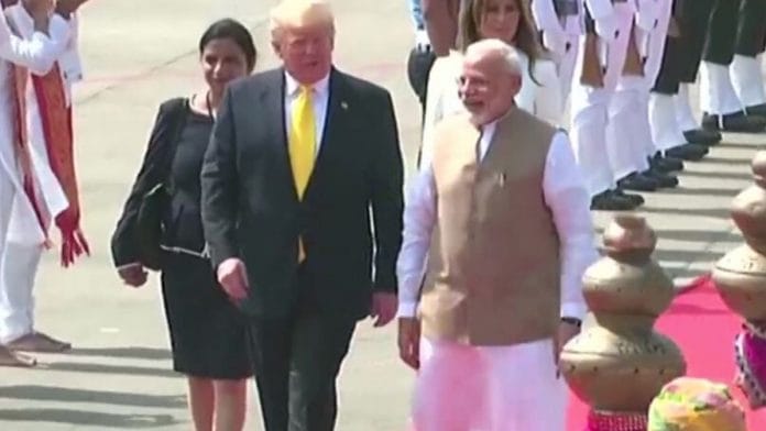 news on trump ahemdabad visit