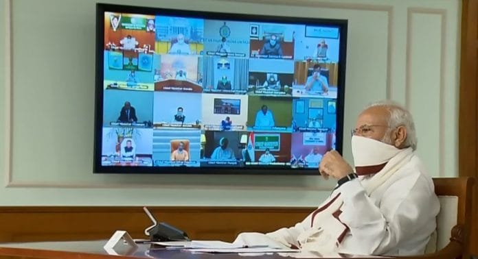 latest news on PM Modi video-conference