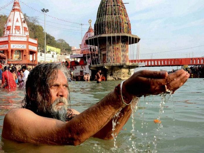 Ganga River at Haridwar, Uttarakhand,