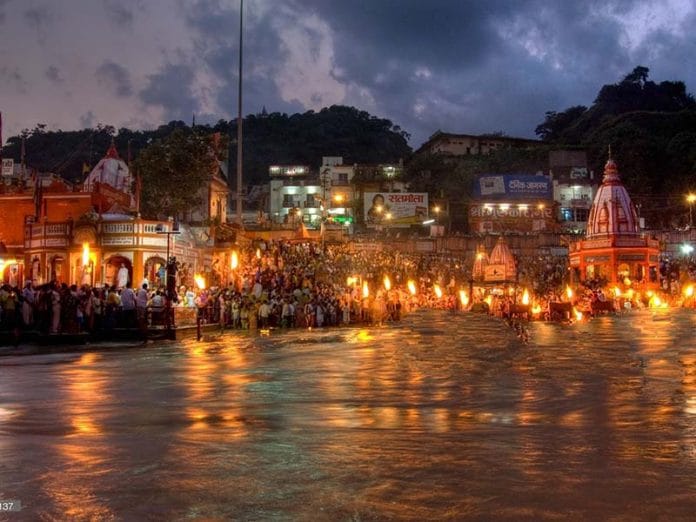 Ganga River at Haridwar, Uttarakhand,