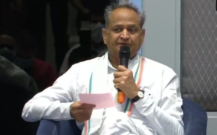राजस्थान के सीएम अशोक गहलोत की फाइल फोटो | एएनआई