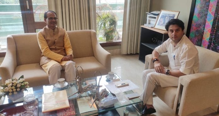 latest news on shivraj singh chouhan and jyotiraditya Scindia