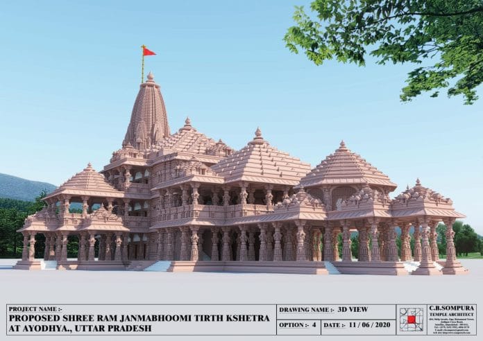 ayodhya ram mandir model