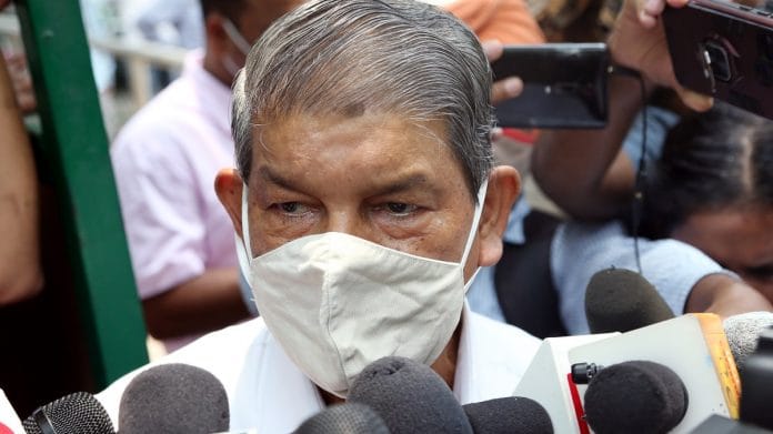 कांग्रेस नेता हरीश रावत की फाइल फोटो | ANI