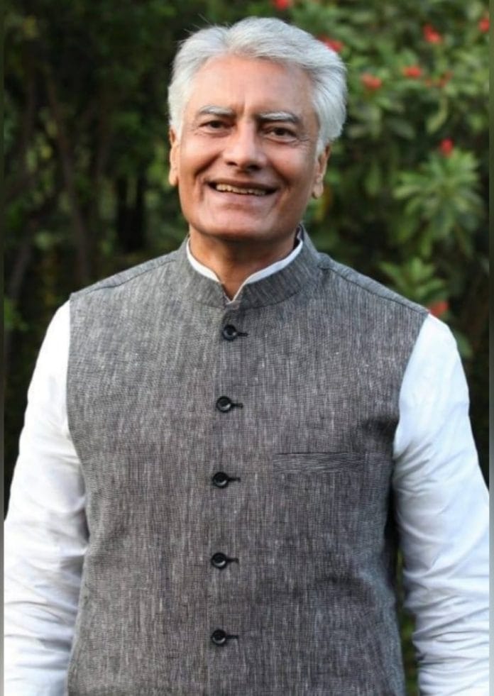 सुनील जाखड़: फोटो/ ट्विटर : @sunilkjakhar