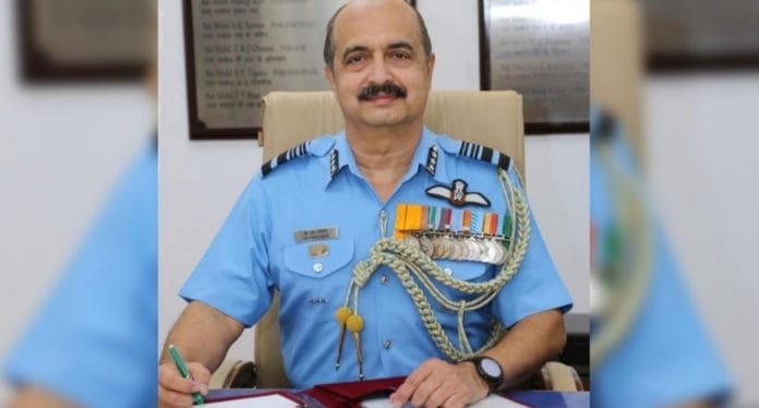 एयर मार्शल वीआर चौधरी । Twitter/@PIB_India