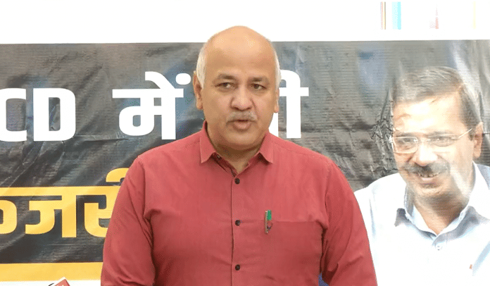 दिल्ली के पूर्व उपमुख्यमंत्री मनीष सिसोदिया | @AamAadmiParty