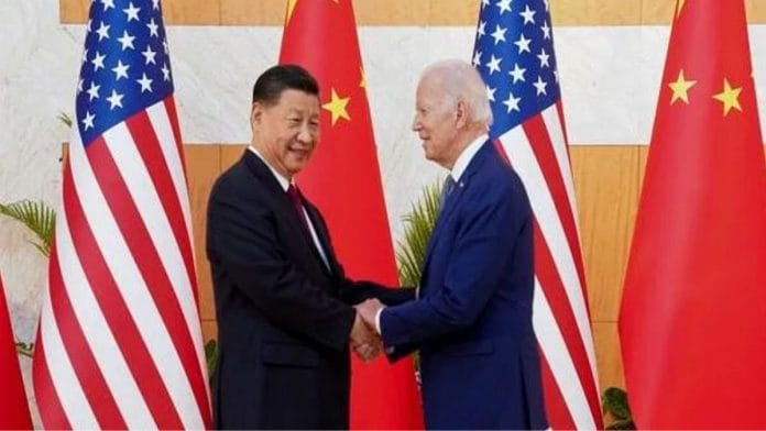 अमेरिका के राष्ट्रपति जो बाइडन और चीन के राष्ट्रपति शी जिनपिंग