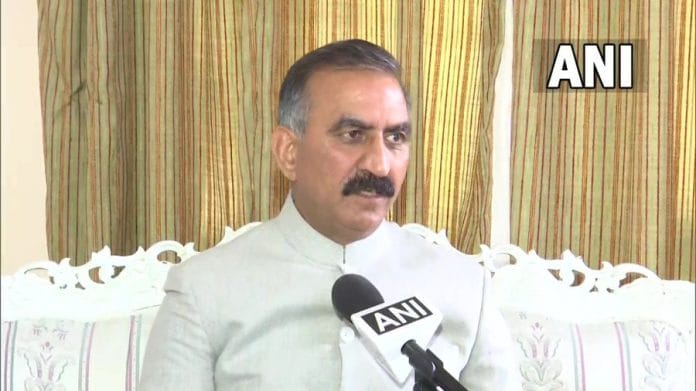 हिमाचल के सीएम सुखविंदर सिंह सुक्खू | एएनआई