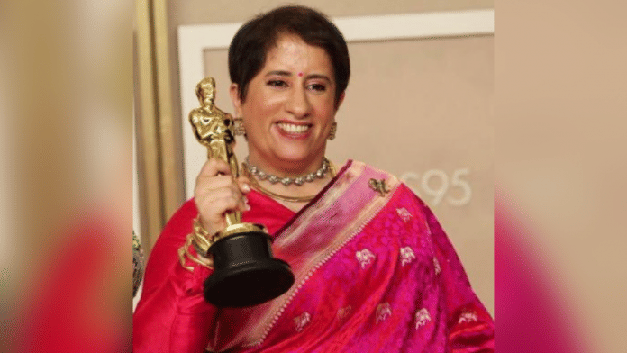 द एलीफैंट व्हिस्परर्स की ऑस्कर विजेता गुनीत मोंगा | ट्विटर/@guneetm