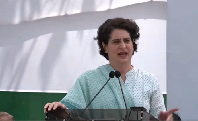 कांग्रेस नेता प्रियंका गांधी, फाइल फोटो | ANI