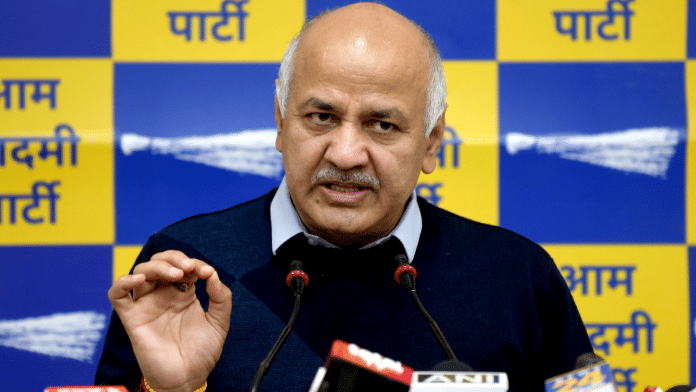 दिल्ली के पूर्व उप-मुख्यमंत्री मनीष सिसोदिया | फाइल फोटो: ANI