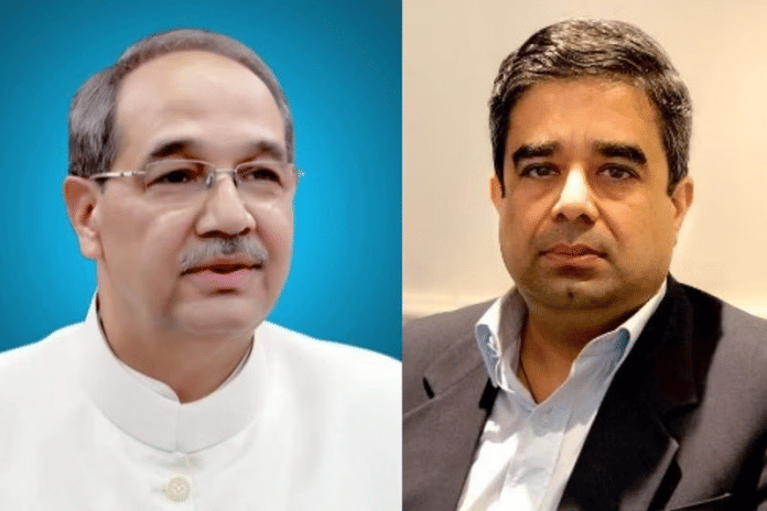 एएमयू वीसी तारिक मंसूर, साकेत मिश्रा | ट्विटर: @ProfTariqManso1; @Saketmisra_