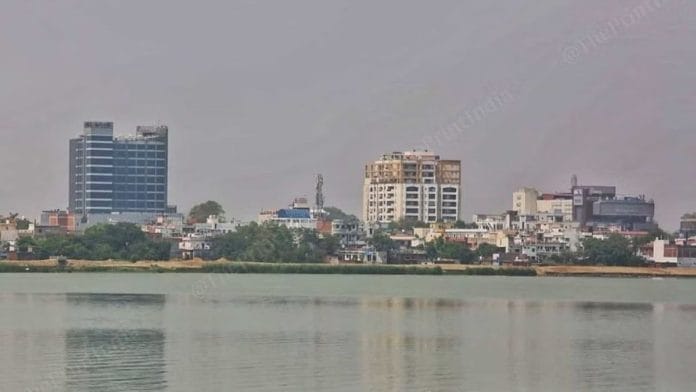 रामगढ़ ताल झील, गोरखपुर | फोटोः प्रवीण जैन/दिप्रिंट