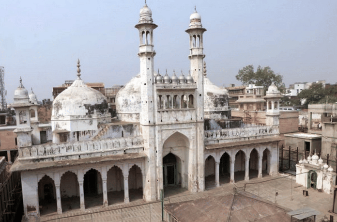 वाराणसी में स्थित ज्ञानवापी मस्जिद | ANI