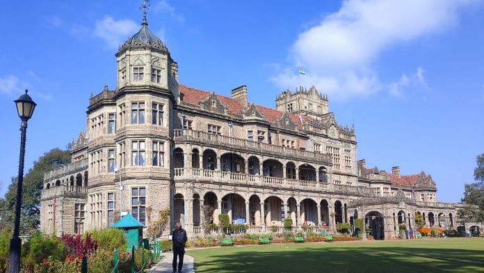 इंडियन इंस्टीट्यूट ऑफ एडवांस्ड स्टडीज़, शिमला | फोटो: फाल्गुनी शर्मा/दिप्रिंट