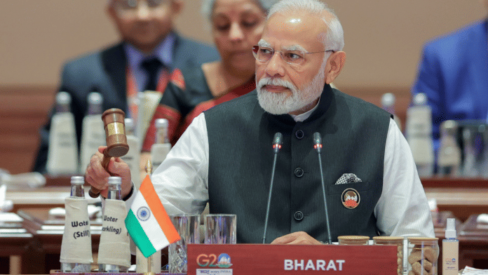 पीएम मोदी जैसे नेताओं के पास एक ऐसी विरासत लिखने का अनूठा अवसर है, जो यह सुनिश्चित करेगी कि भारत न केवल एक वैश्विक शक्ति के रूप में जाना जाए, बल्कि न्याय और समानता के प्रतीक के रूप में भी जाना जाए | एएनआई