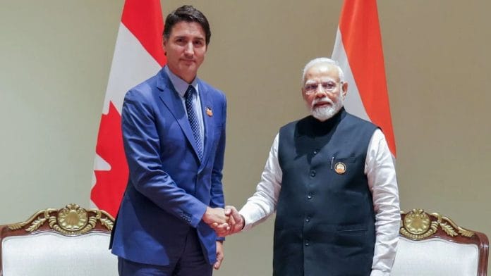 ट्रूडो-मोदी