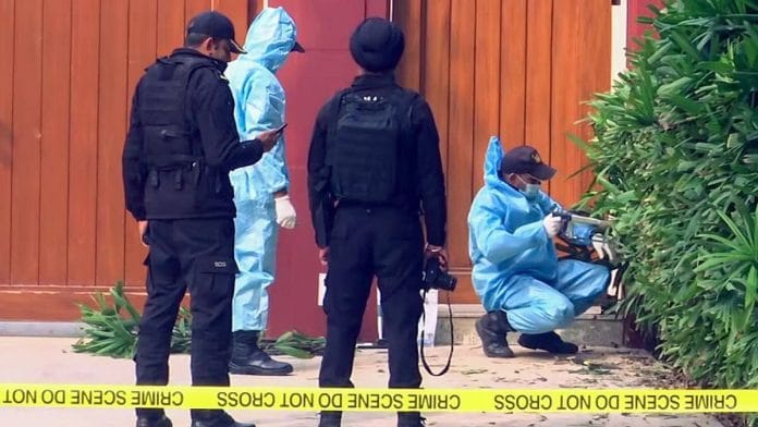 दिल्ली स्पेशल सेल और एनआईए के अधिकारियों ने नई दिल्ली में इज़रायल दूतावास के बाहर 27 दिसंबर को जांच की | एएनआई