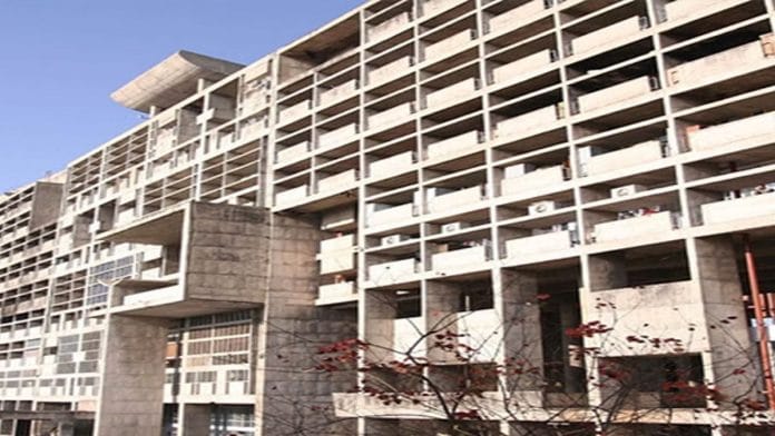 चंडीगढ़ में पंजाब और हरियाणा सचिवालय की फाइल फोटो | क्रेडिट: csharayana.gov.in