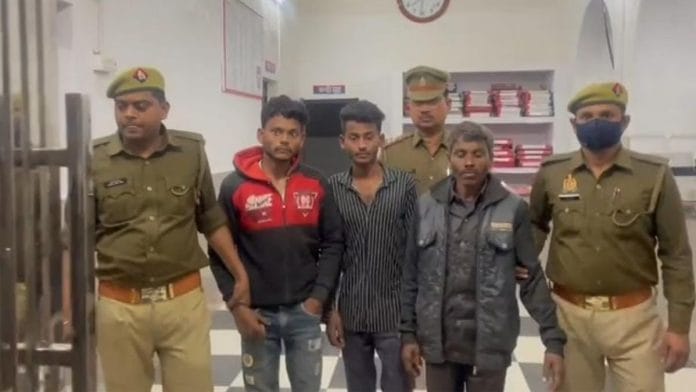 29 फरवरी को तीनों आरोपियों को गिरफ्तार कर लिया गया | फोटो: विशेष व्यवस्था