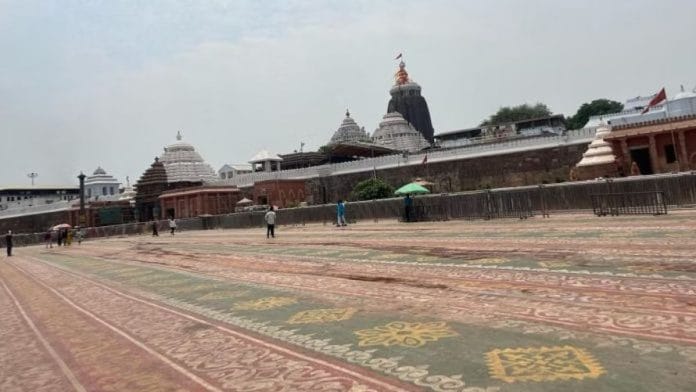 पुरी में 12वीं सदी के मंदिर के आसपास जगन्नाथ मंदिर का हेरिटेज कॉरिडोर| मौसमी दास गुप्ता/दिप्रिंट