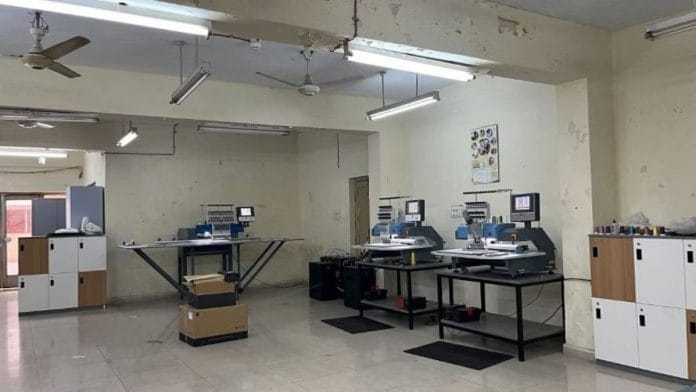 दिल्ली में महिलाओं के लिए राष्ट्रीय स्किल ट्रेनिंग सेंटर | फोटो: नूतन शर्मा/दिप्रिंट