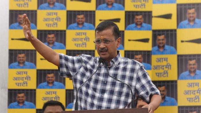 दिल्ली के मुख्यमंत्री अरविंद केजरीवाल | फोटो: सूरज सिंह बिष्ट/दिप्रिंट