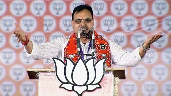 राजस्थान के मुख्यमंत्री भजन लाल शर्मा की फाइल फोटो | एएनआई