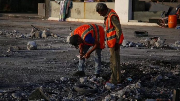 प्रतीकात्मक तस्वीर | राजकोट के टीआरपी गेम जोन में लगी भीषण आग | फोटो : मनीषा मोंडल/दिप्रिंट