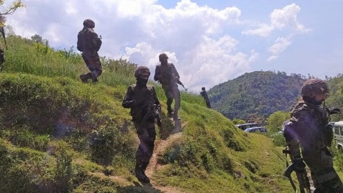 राजौरी में घेराबंदी और तलाशी अभियान की फाइल फोटो | प्रतीकात्मक तस्वीर/एएनआई