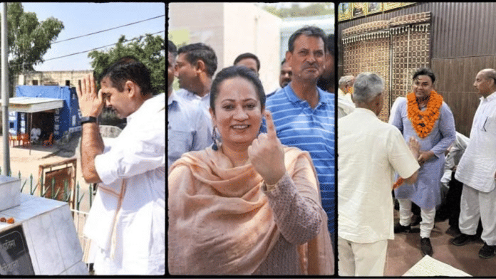 (बाएं से दाएं) गौरव सिंह, आरती राव और चाणक्य पंडित की फाइल फोटो