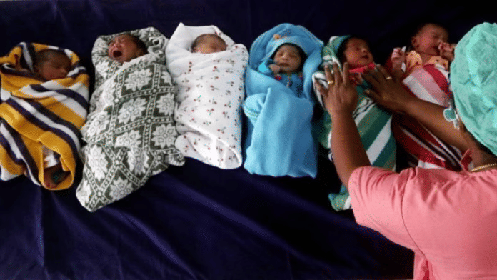 नवजात शिशुओं की प्रतीकात्मक तस्वीर | एएनआई