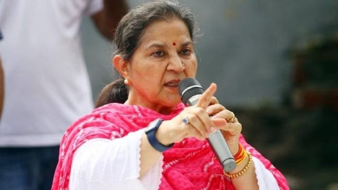 हरियाणा की कालका विधानसभा सीट से भाजपा की उम्मीदवार, अंबाला की पहली महिला मेयर शक्ति रानी शर्मा | फोटो: मनीषा मोंडल/दिप्रिंट