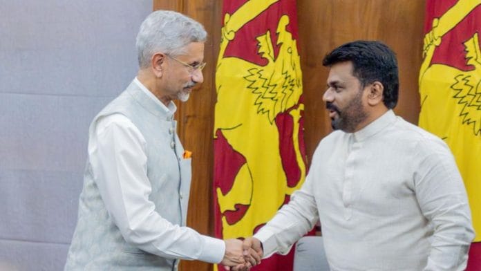 विदेश मंत्री एस जयशंकर ने शुक्रवार को श्रीलंका के नए राष्ट्रपति अनुरा कुमारा दिसानायके से मुलाकात की | फोटो: एक्स/@DrSJaishankar