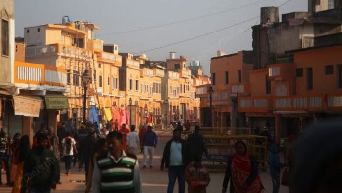 अयोध्या शहर की फाइल फोटो | प्रतीकात्मक तस्वीर | फोटो: मनीषा मोंडल/दिप्रिंट